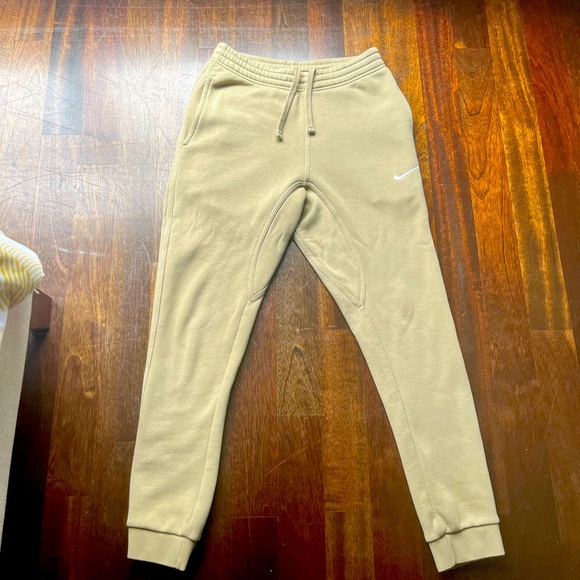 Nike Other - Nike tan/beige joggers men’s small